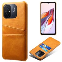 Xiaomi Redmi 12C Skal med två Kortfack Ljusbrun