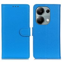 Xiaomi Redmi Note 13 4G Etui Litchi Blå