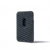 MagSafe Korthållare Full Leather Magnetic Wallet Basalt