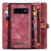 Samsung Galaxy S10 Mobilplånbok Löstagbart Skal Röd