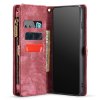 Samsung Galaxy S10 Mobilplånbok Löstagbart Skal Röd