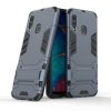 Samsung Galaxy A20E Skal Armor Hårdplast Stativfunktion Mörkblå