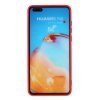 Huawei P40 Skal Silikon Röd
