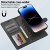 iPhone 17 Fodral med avtagbart MagSafe-skal Raven Black