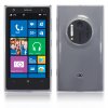 Skal till Nokia Lumia 1020 / TPU Gel / Transparent Vit