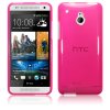 Skal till HTC One Mini / TPU Gel / Transparent Rosa