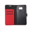 Plånboksfodral Litchi till Galaxy S6 Edge+ Röd