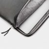 13" Macbook Leather Sleeve Sort