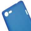Skal till Xperia E3 / TPU / Matt yta / Transparent Blå