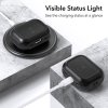 AirPods Pro/AirPods Pro 2 Skal Orbit Hybrid HaloLock Svart