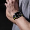 Apple Watch 38/40/41/42mm Armband LD Series Svart Gul