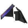 Samsung Galaxy Tab S9 Plus/S10 Plus Fodral Bumper Leather Case Pro Svart