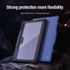 Samsung Galaxy Tab S9 Plus/S10 Plus Fodral Bumper Leather Case Pro Svart