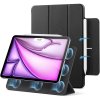 iPad Air 13 (M2/M3)/iPad Pro 12.9 (gen 4/5/6) Fodral Rebound Magnetic Svart