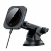 Bilhållare Qi2 Dashboard Wireless Car Charger HaloLock Svart