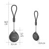 Apple/Android Smart Tracker Nyckelfinnare 2-pack