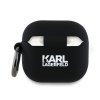 AirPods 4 Skal Karl & Choupette 3D Svart