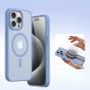 iPhone 15 Pro Max Fodral 2-i-1 Lawa Series MagSafe Blå