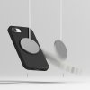 iPhone 16e/iPhone 17e Skal Silicone Magnetic Svart