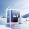 67W Väggladdare med inbyggd USB-C kabel & USB-C uttag Vit