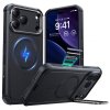 iPhone 17 Pro Skal Cyber ​​Tough Kickstand MagSafe Svart