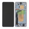 Samsung Galaxy S25 Edge LCD Display Original - Titanium Silver