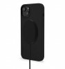 iPhone 14 Plus Skal Silicone Backcover Charcoal