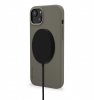 iPhone 14 Plus Cover Silicone Backcover Olive