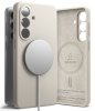 Samsung Galaxy S26 Plus Skal Silicone Magnetic Beige