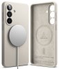 Samsung Galaxy S26 Plus Skal Silicone Magnetic Beige