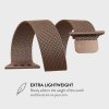 Apple Watch 44/45/46mm/Ultra 49mm Armband Metal Mesh Roseguld