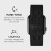 Apple Watch 44/45/46mm/Ultra 49mm Armband Metal Mesh Svart