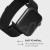Apple Watch 44/45/46mm/Ultra 49mm Armband Metal Mesh Svart