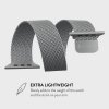 Apple Watch 38/40/41/42mm Armband Metal Mesh Silver