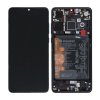 Huawei P30 New Version Skärm med LCD Display och Batteri Original - Svart