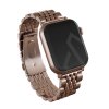 Apple Watch 44/45/46mm/Ultra 49mm Armband Metal Roseguld