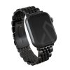 Apple Watch 44/45/46mm/Ultra 49mm Armband Metal Svart