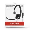 Headset CS295 Mono On-Ear Mic USB Sort