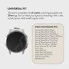 Samsung Galaxy Watch 20mm Armband Metal Silver Guld