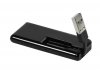 USB-Hub 4x USB 2.0 Svart