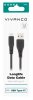Kabel Longlife Braided USB-A/USB-C 1.5m Svart