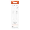 Ljudadapter Lightning till 3.5mm MFI Vit
