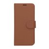 Samsung Galaxy S25 Edge Fodral med Kortfack Stativfunktion Brun