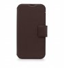 iPhone 14 Fodral Leather Wallet Case Brun