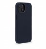 iPhone 14 Plus Skal Leather Backcover Navy