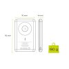 3-i-1 Powerbank 10 000 mAh MagSafe