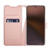 Honor Magic 8 Lite Fodral Classic Wallet Roseguld