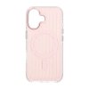 iPhone 17 Skal Korrugerad MagSafe Rosa