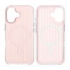 iPhone 17 Skal Korrugerad MagSafe Rosa