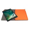 iPad 9.7 Fodral Color Twist Stativfunktion Grå Orange